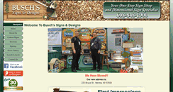 Desktop Screenshot of buschsigns.com